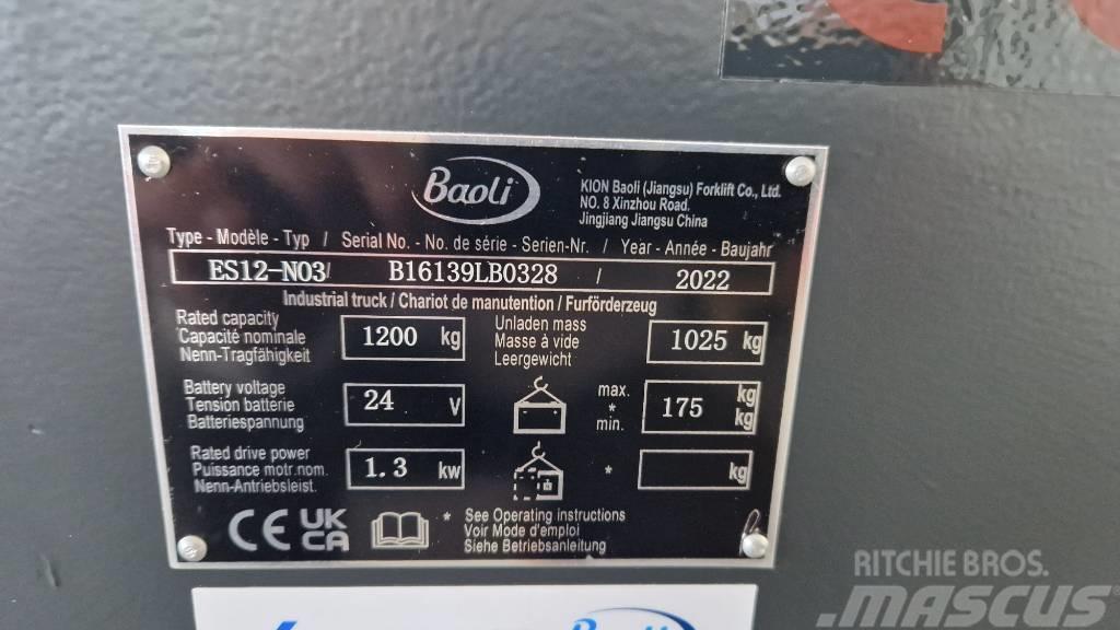 Baoli ES12-N03 Apiladores eléctricos