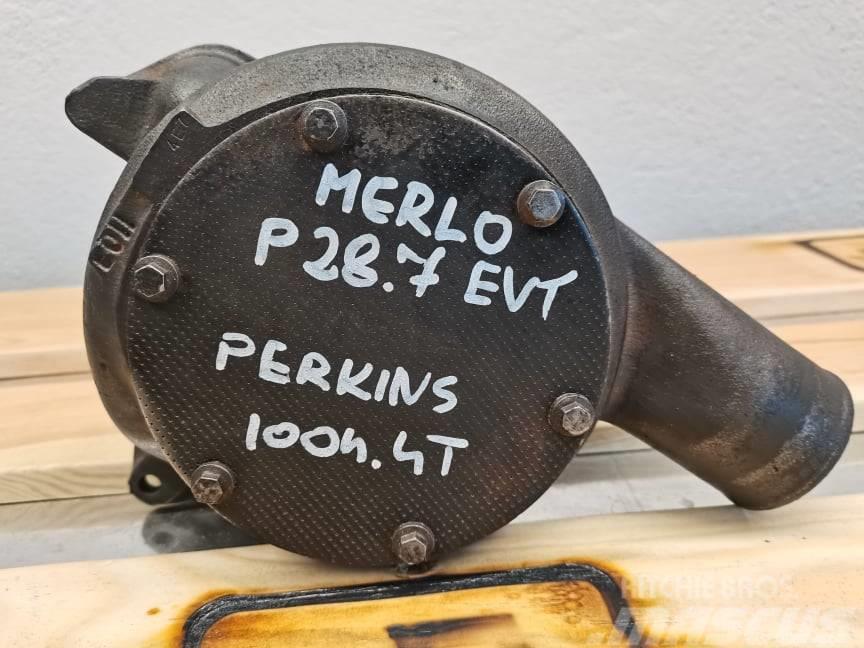 Merlo P 28.7 EVT {Perkins 1004-4T} cooler pump Radiadores