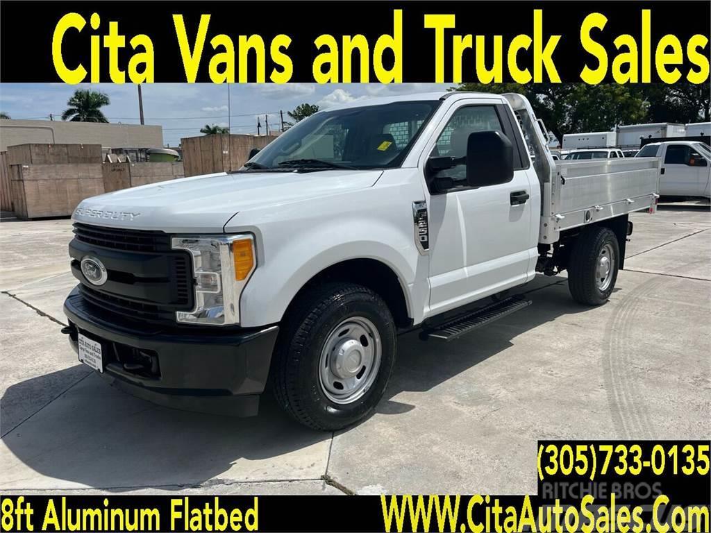 Ford F250 SD 8FT ALUMINUM *FLATBED*WITH DROP DOWN SIDES Camiones plataforma