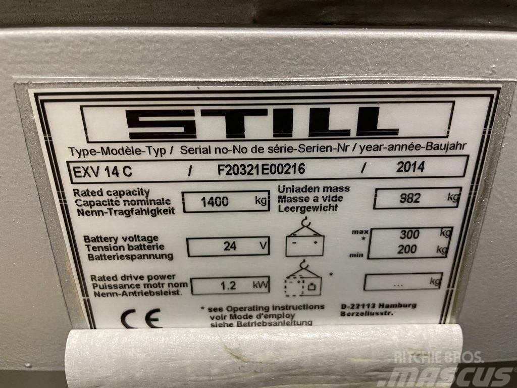 Still EXV 14 C // Triplex // 5900 Std. // Apiladores eléctricos