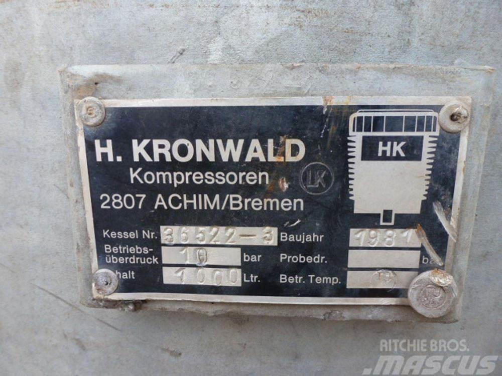 Kronwald 1000 Ltre Air Receiver Secadores de aire comprimido