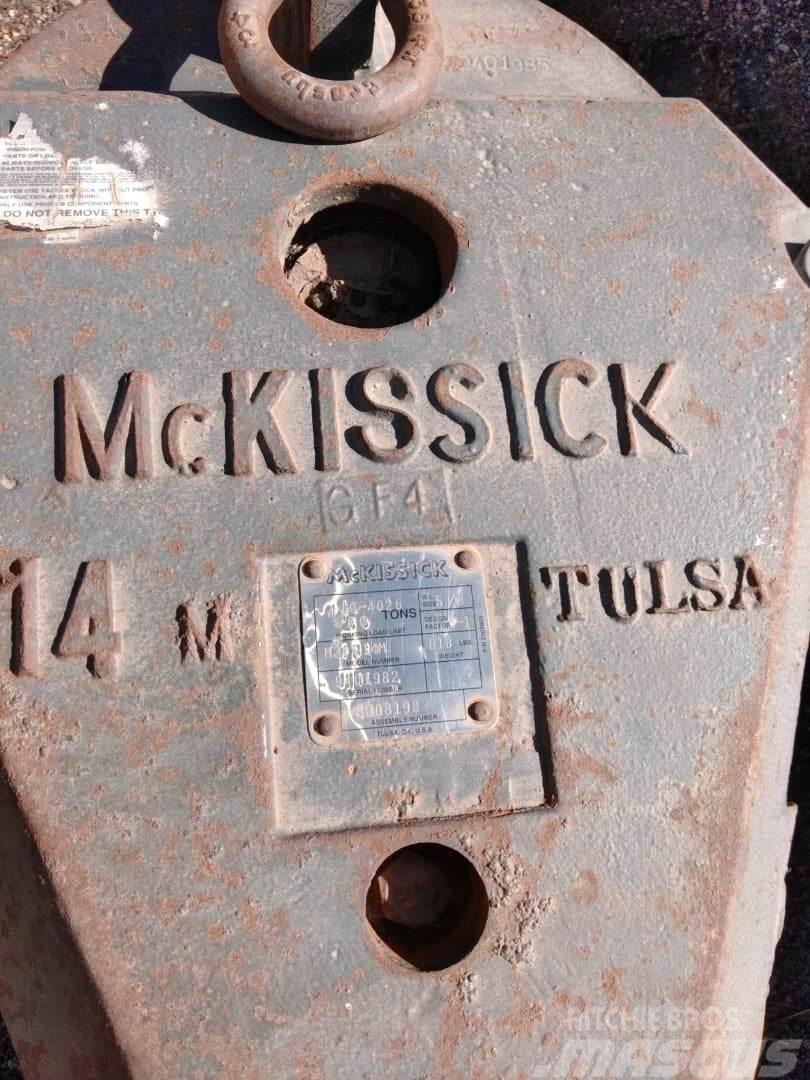  McKissick Piezas y equipos para grúas