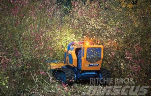  _JINÉ (UK+IT) Bomford Turner - Flailbot original 4 Tractores corta-césped