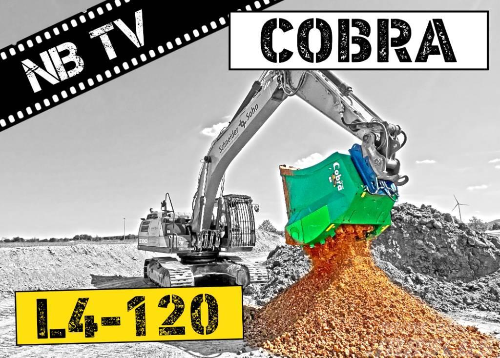 Cobra Siebschaufel L4-120 | Schaufelseparator Bagger Cucharas separadoras