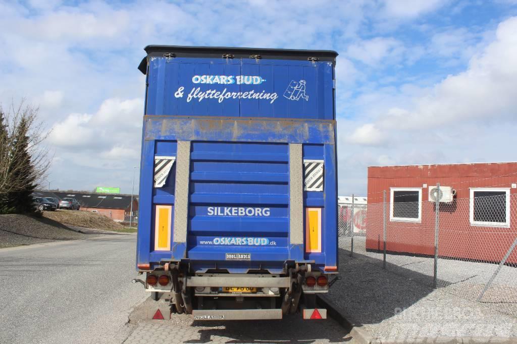 Schmitz Cargobull 3 akslet gardin trailer med lift - skyde/hævetag Semirremolques con caja de lona