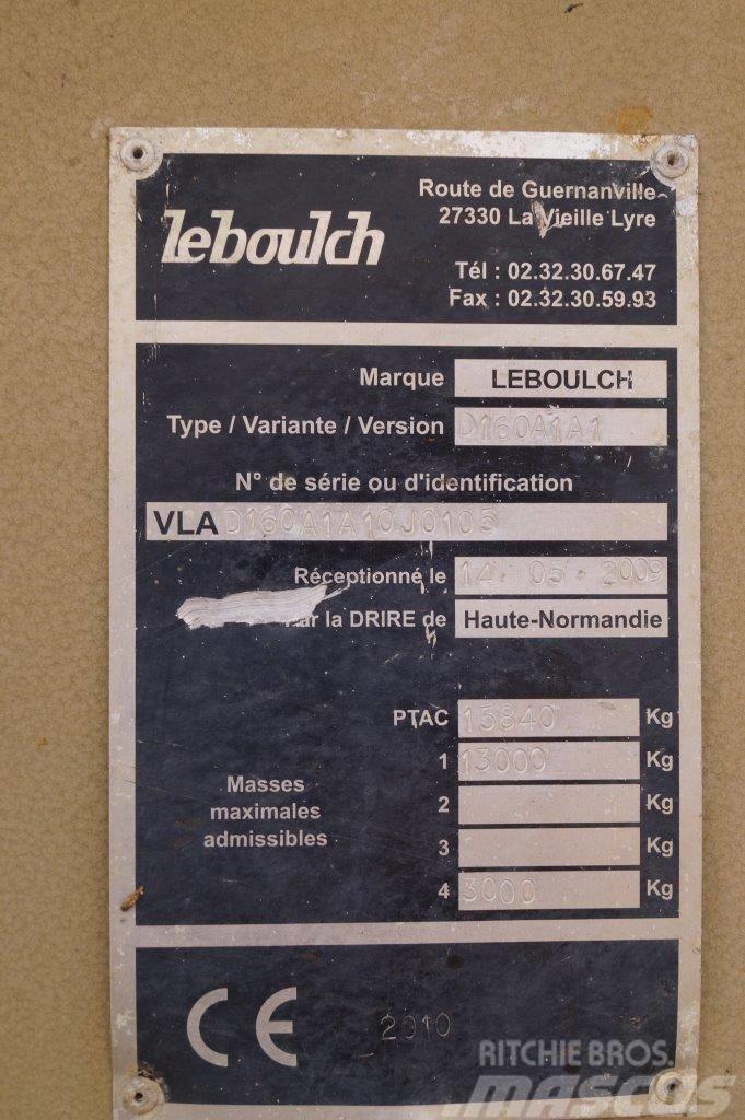LeBoulch Goliath D16 Remolques esparcidores de estiércol