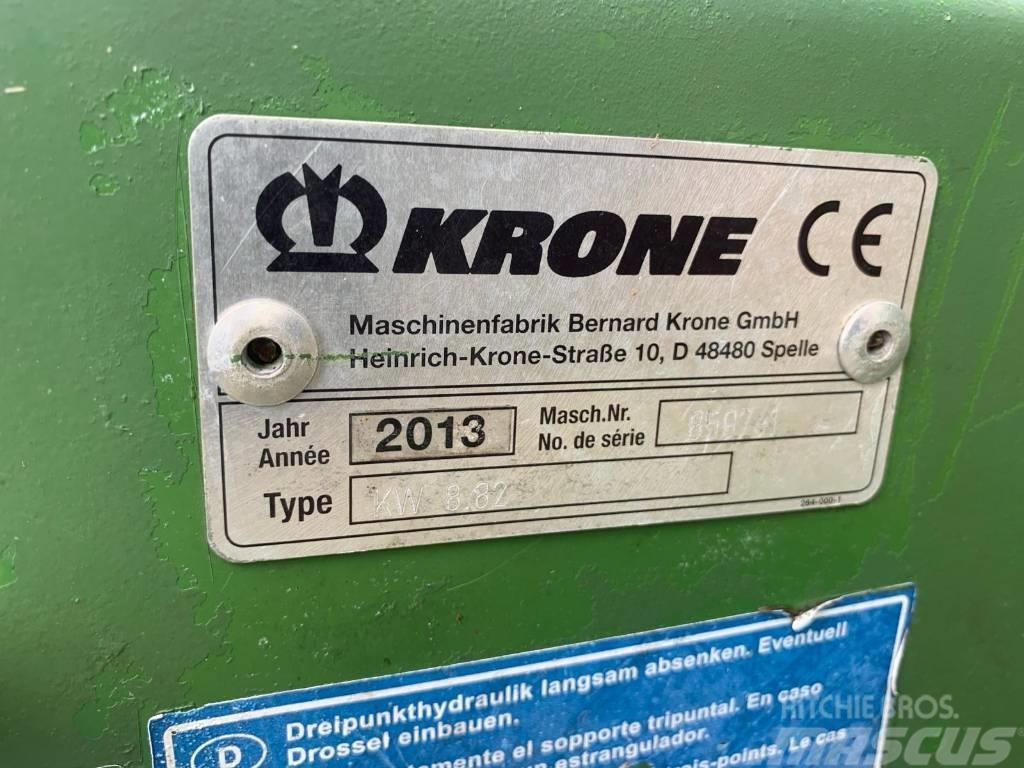 Krone KW 8.82 Rastrillos y henificadores