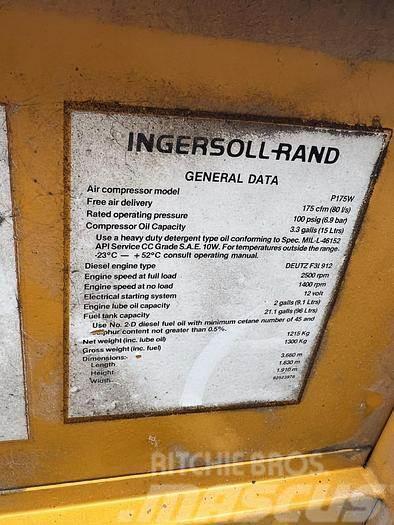 Ingersoll Rand P175WD Compresores