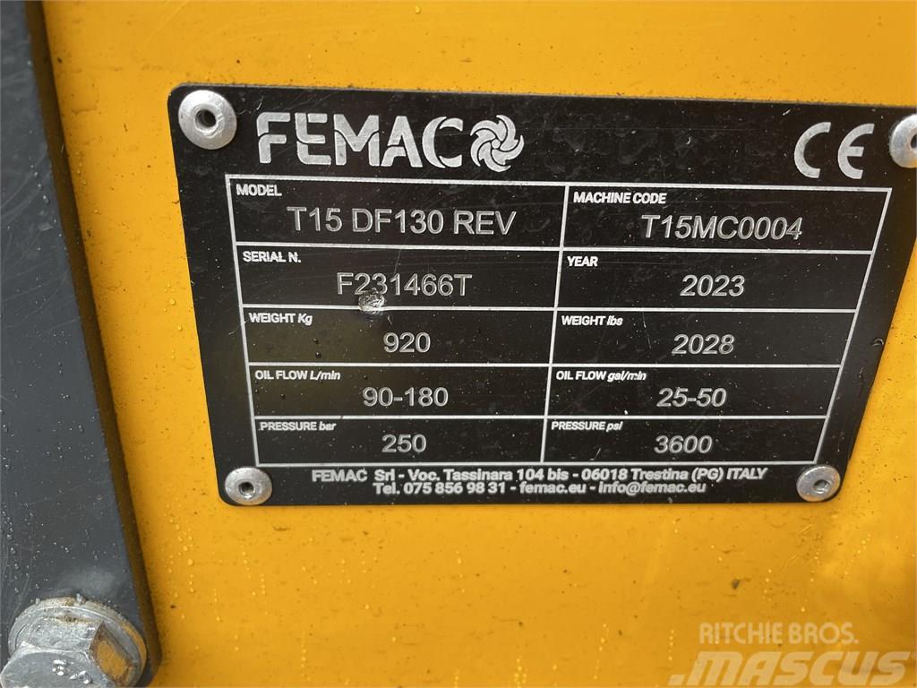 Femac T15 DF 130 REV Trituradoras forestales