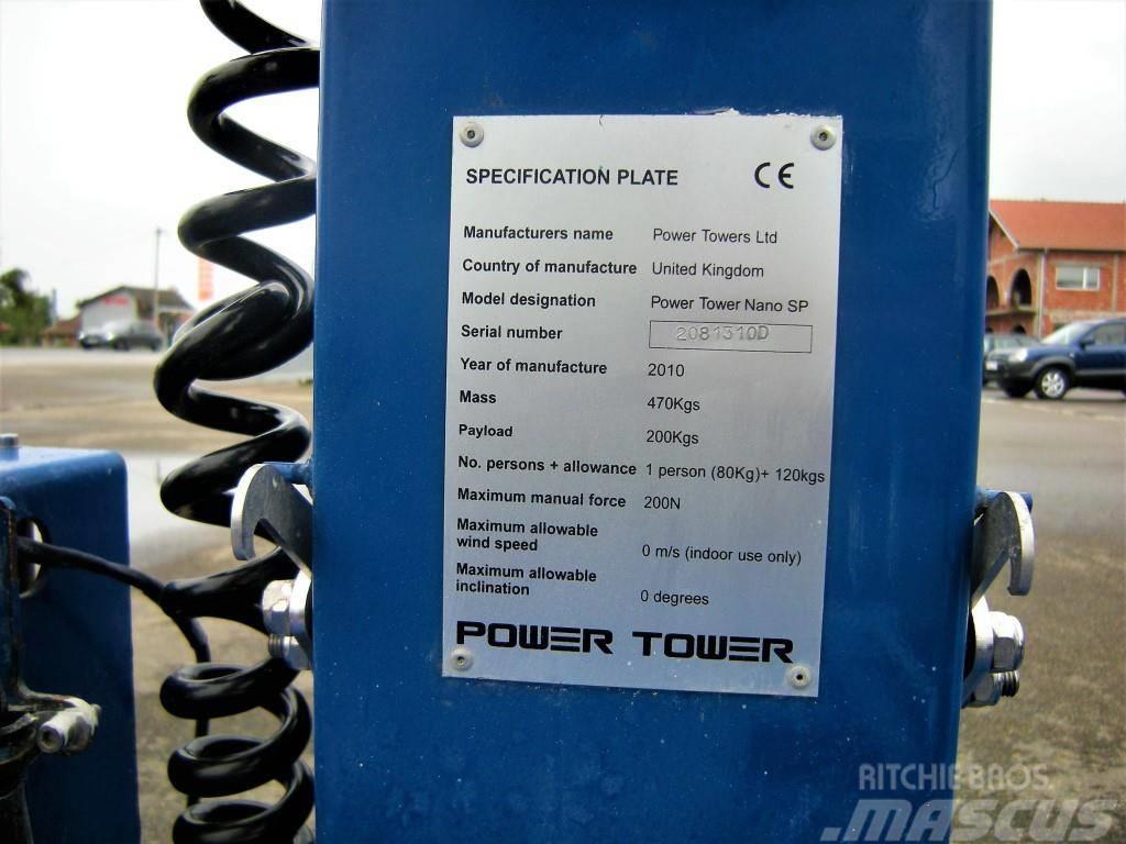 Power TOWER NANO SP Plataformas de trabajo telescópica