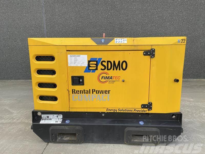 Sdmo R 22 C3 Generadores diesel