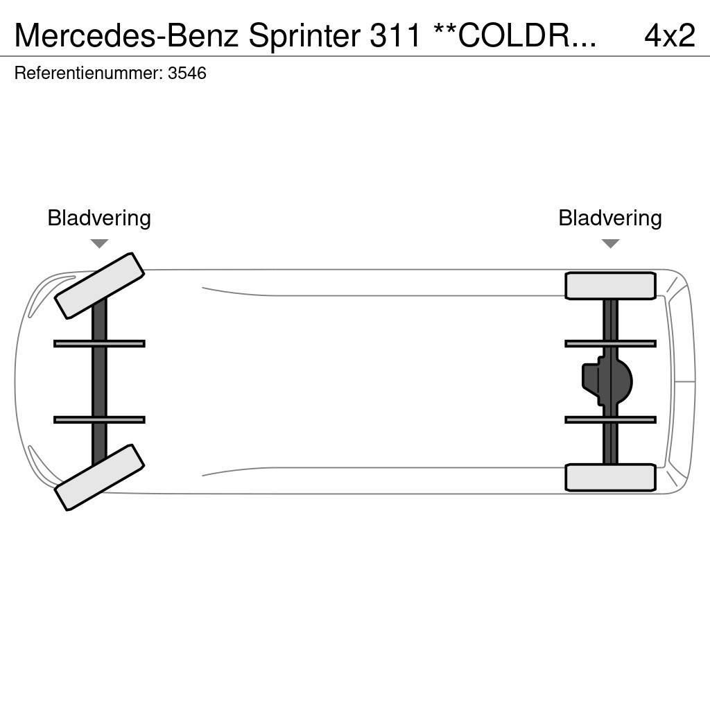 Mercedes-Benz Sprinter 311 **COLDROOM-FRIGO-BELGIAN VAN** Furgonetas frigoríficas/isotermas