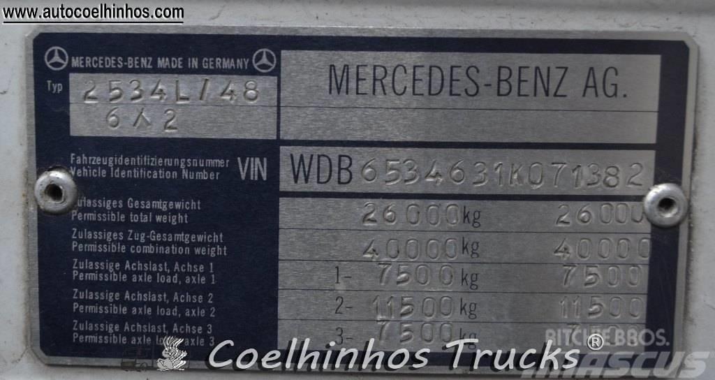 Mercedes-Benz 2534 SK Camión con caja abierta
