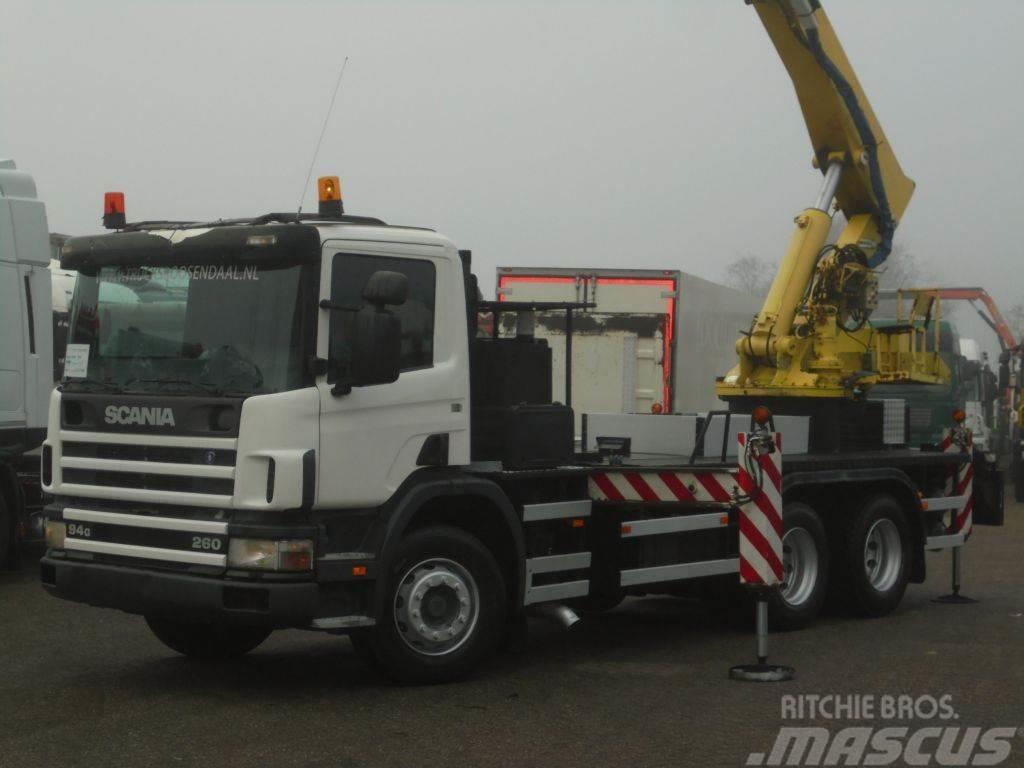 Scania 94G 260 + COMET 24METER + MANUAL Plataformas sobre camión