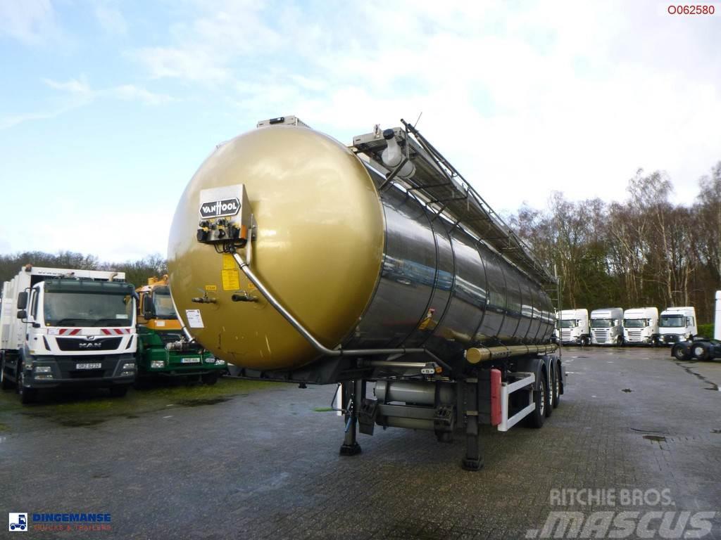 Van Hool Chemical tank inox 30 m3 / 1 comp ADR 12/03/2024 Semirremolques cisterna