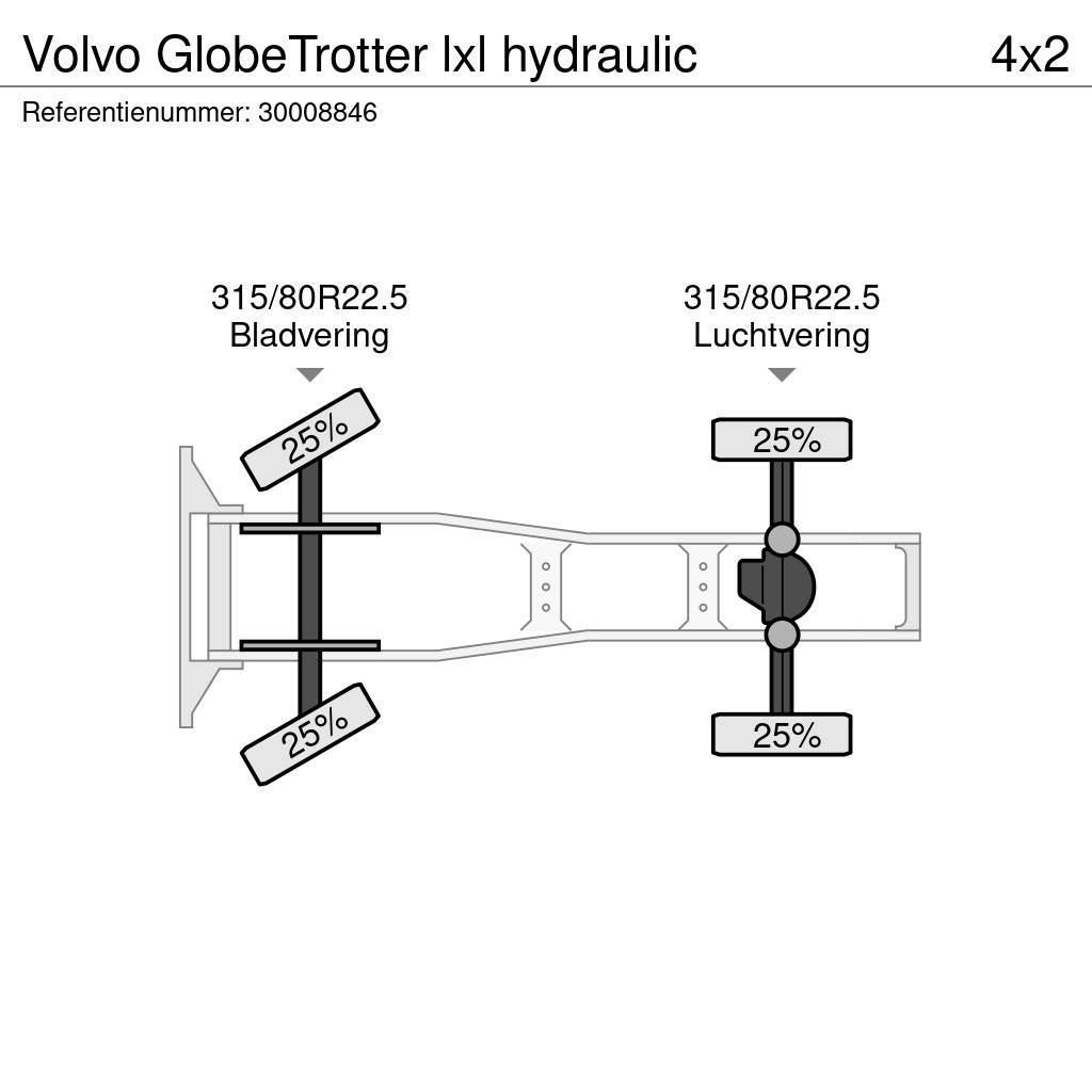 Volvo GlobeTrotter lxl hydraulic Cabezas tractoras