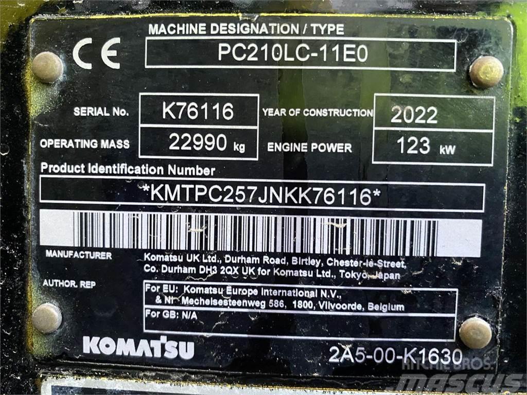 Komatsu PC210LC-11EO Excavadoras de cadenas