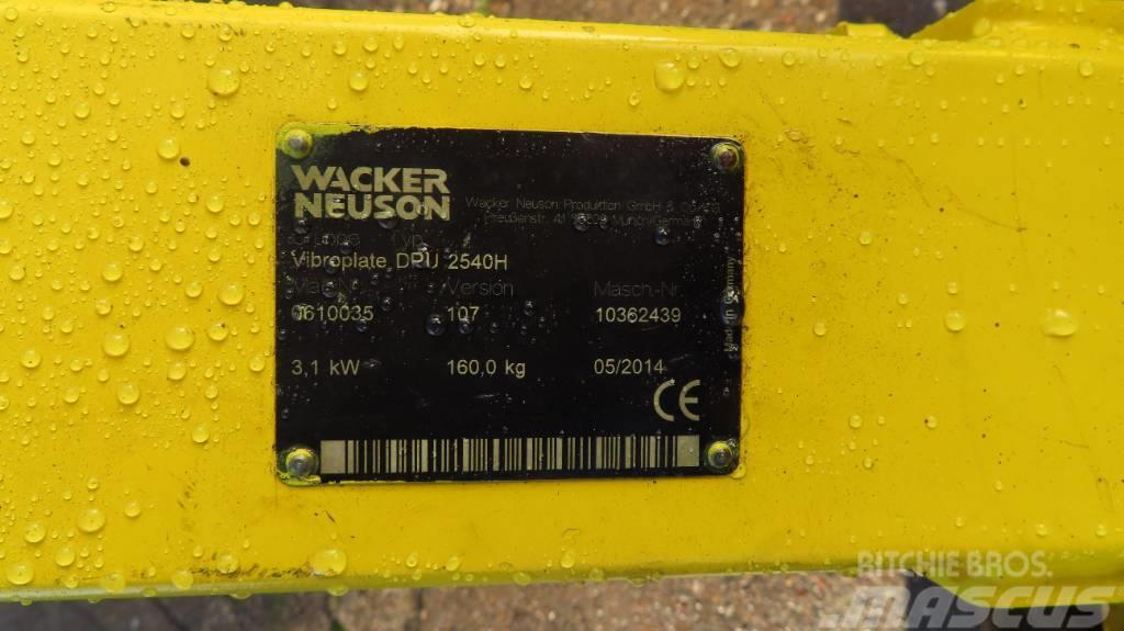 Wacker Neuson dpu 2540h diesel trilplaat/Compactor Plate Vibradores