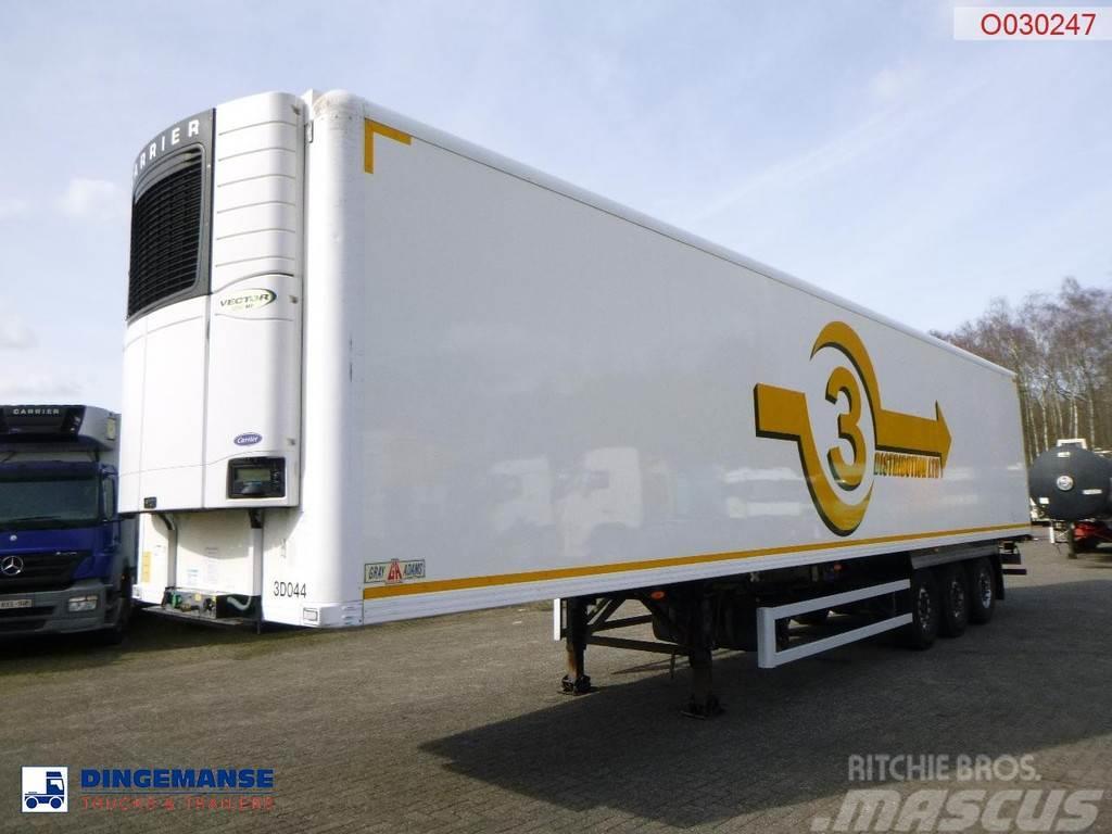  Gray Adams Frigo trailer + Carrier Vector 1850 MT Semirremolques isotermos/frigoríficos