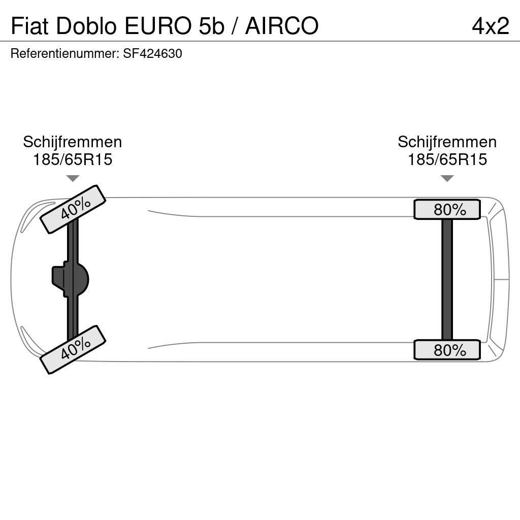 Fiat Doblò EURO 5b / AIRCO Furgonetas de caja cerrada