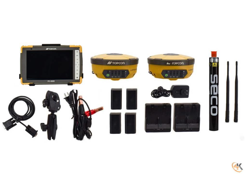 Topcon Dual Hiper V FH915 Base/Rover w FC-5000, Pocket-3D Otros componentes