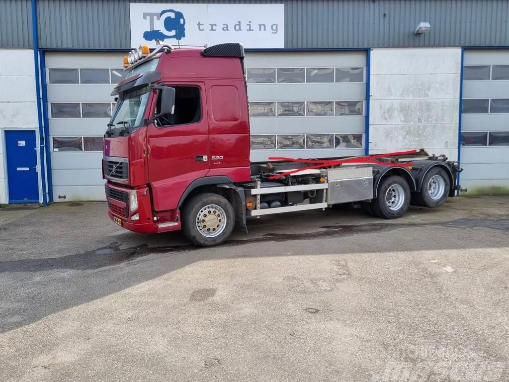 Volvo FH 16.520 6x2 Chassis Cabine. euro 5 Camiones chasis