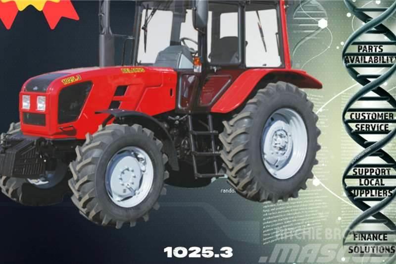 Belarus 1025.3 cab and ROPS tractors (81kw) Tractores