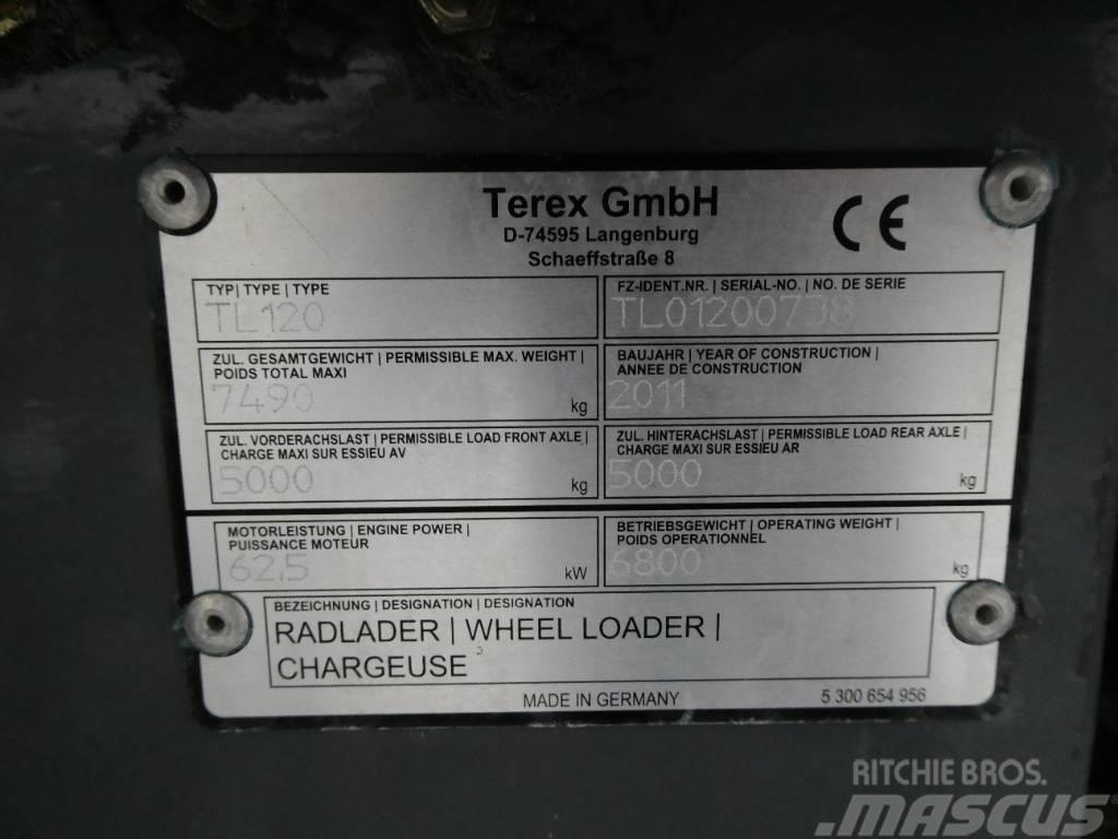 Terex TL 120 Cargadoras sobre ruedas