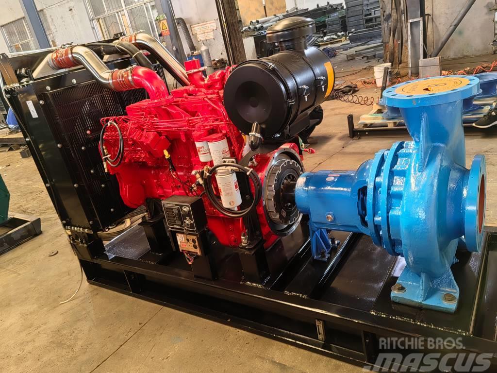 Cummins 225kw engine river water Pump unit Motores