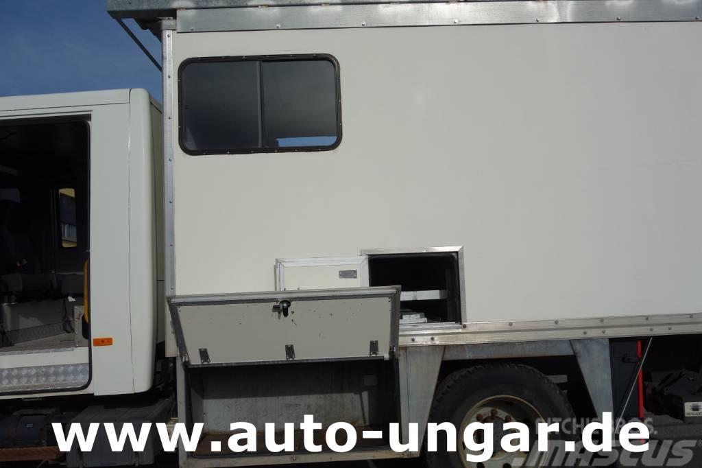 Iveco Eurocargo 120E225Doka Koffer mobile Werkstatt LBW Camiones caja cerrada