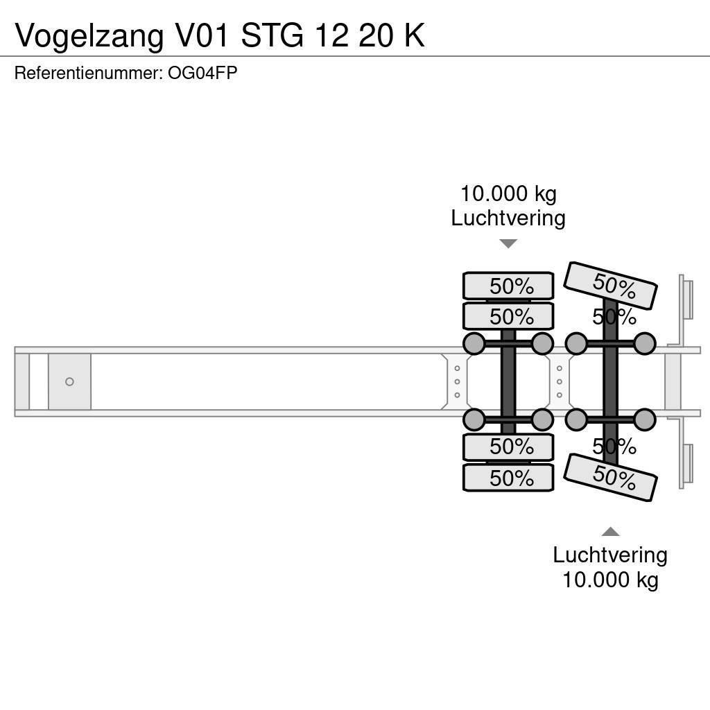 Vogelzang V01 STG 12 20 K Semirremolques con carrocería de caja