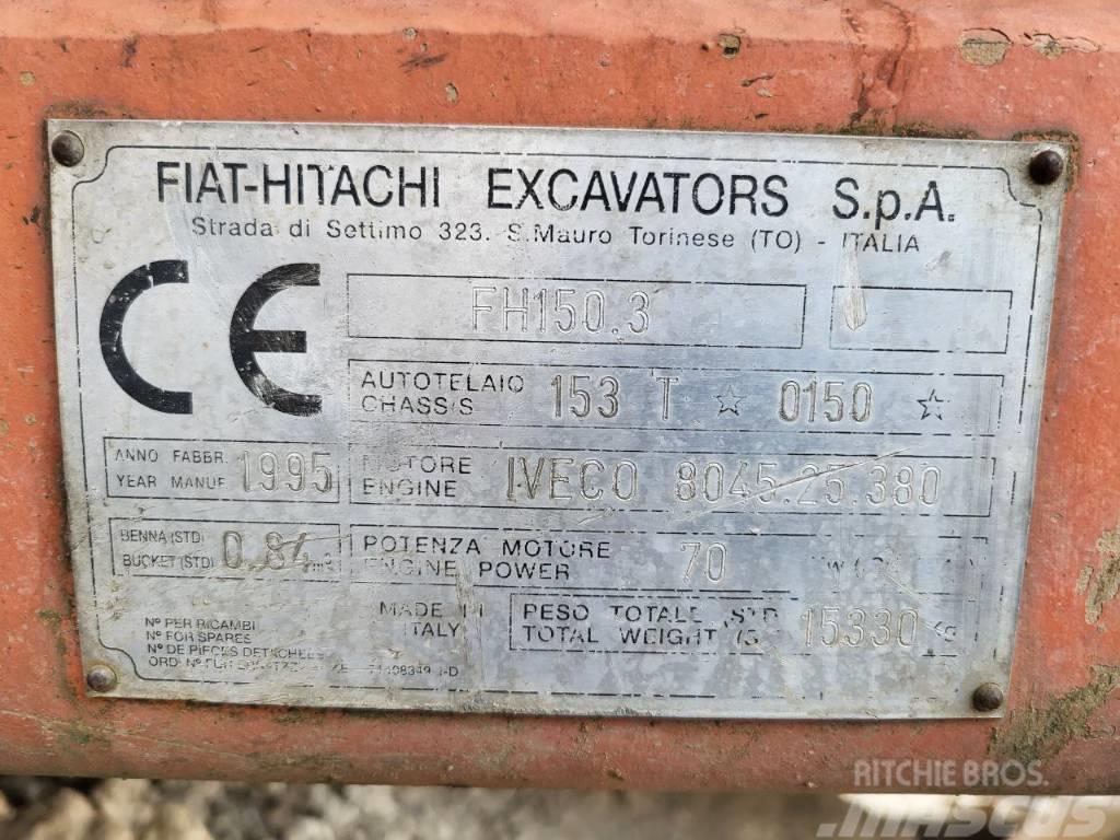 Fiat-Hitachi FH150.3 Excavadoras de cadenas