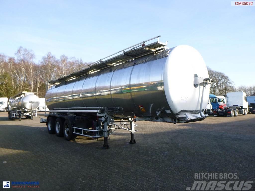 BSL Bitumen tank inox L4BH 30.8 m3 / 1 comp Semirremolques cisterna