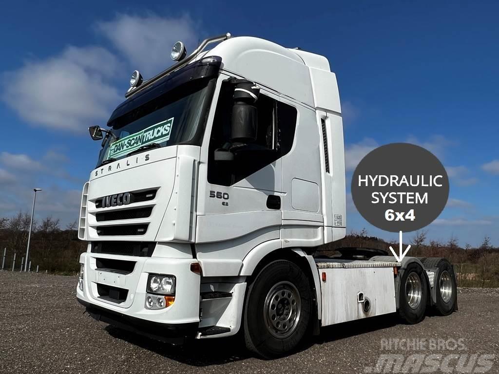 Iveco Stralis 560 6x4 inkl. hydr. Cabezas tractoras