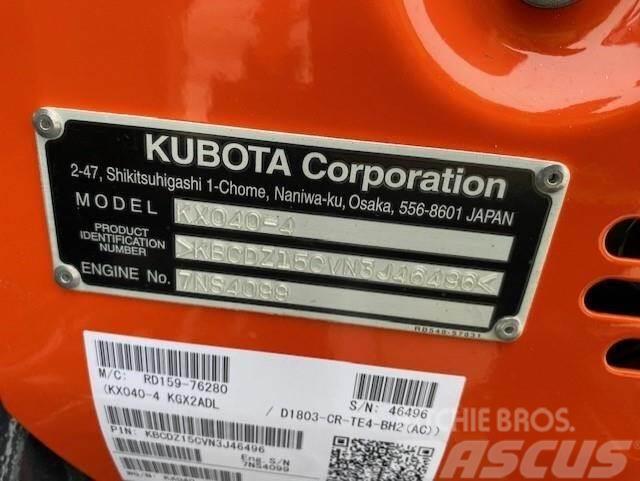 Kubota KX040-4 Mini excavadoras < 7t