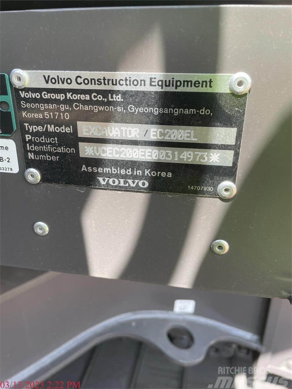 Volvo EC200EL Excavadoras de cadenas