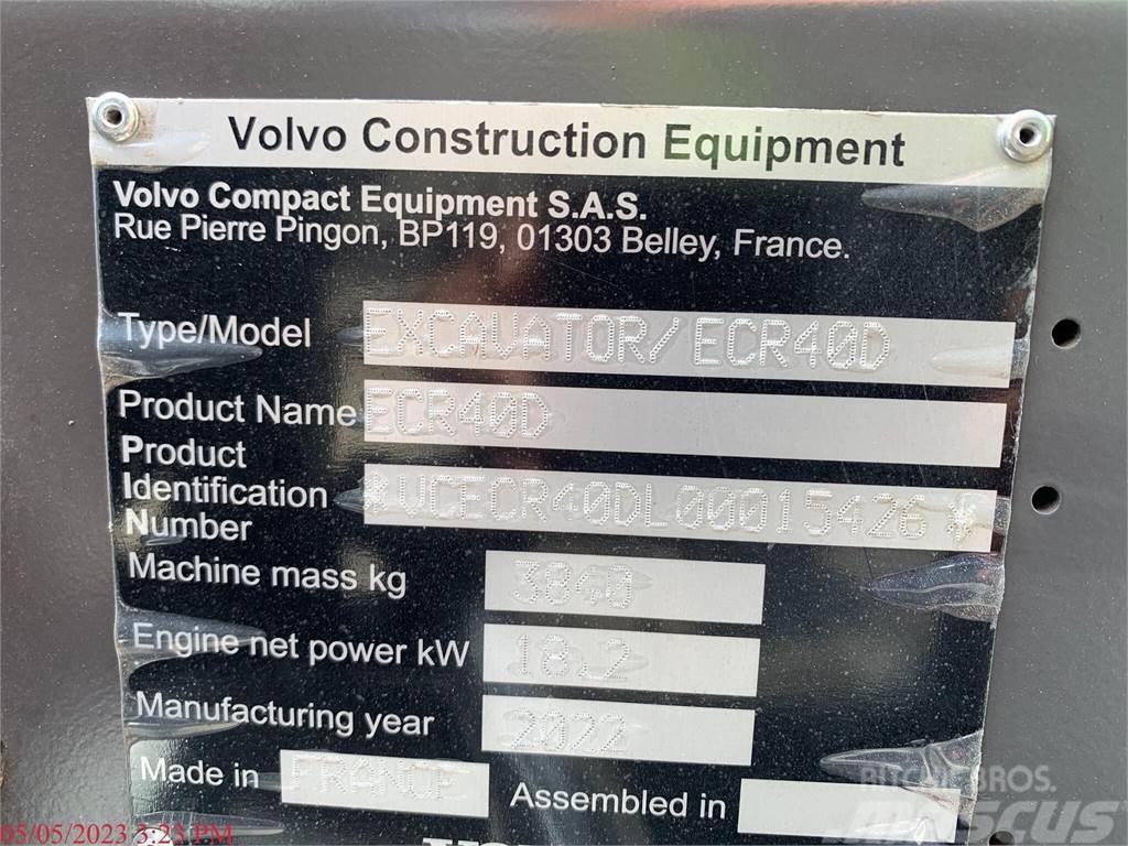 Volvo ECR40D Mini excavadoras < 7t