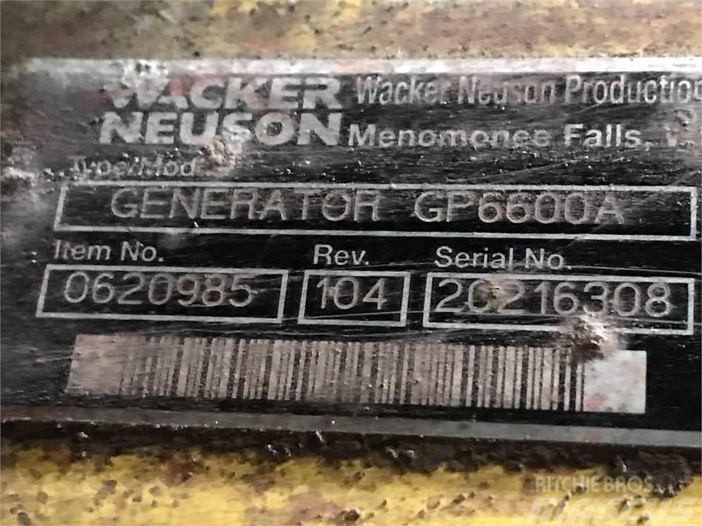 Wacker Neuson GP6600A Otros generadores