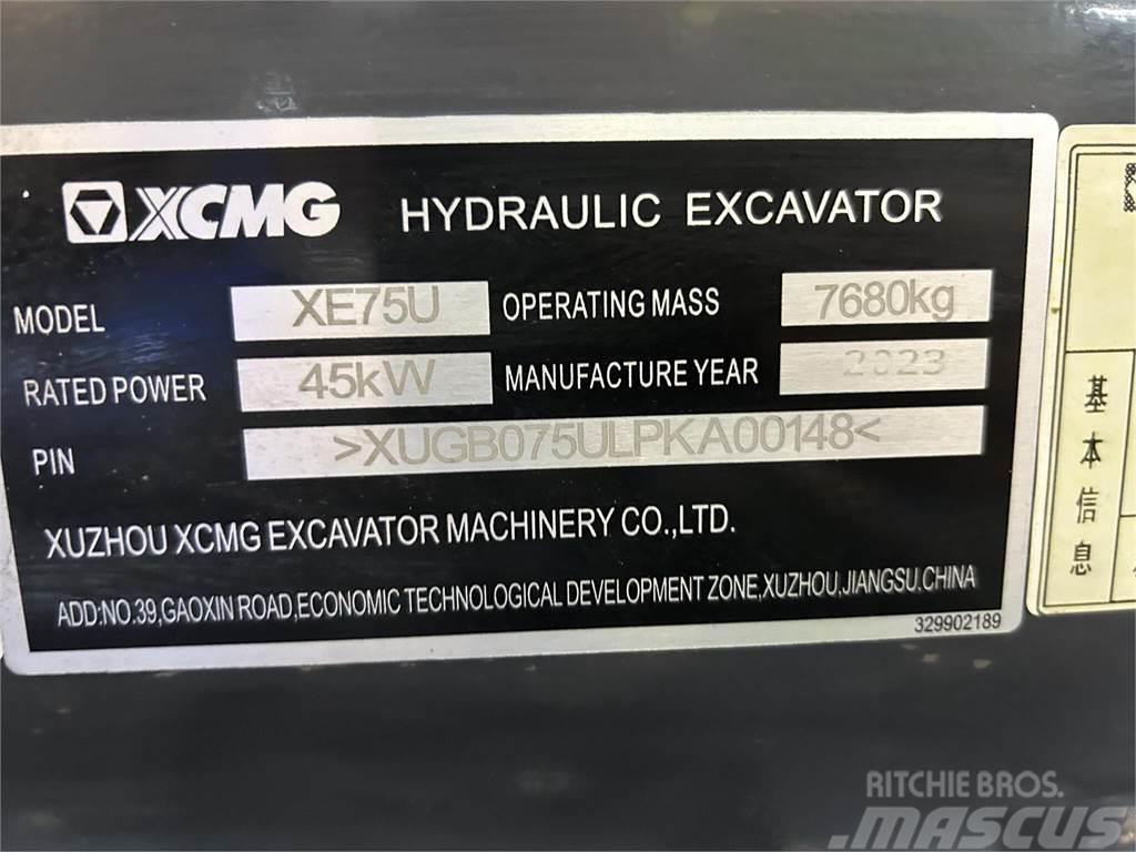 XCMG XE75U Excavadoras de cadenas