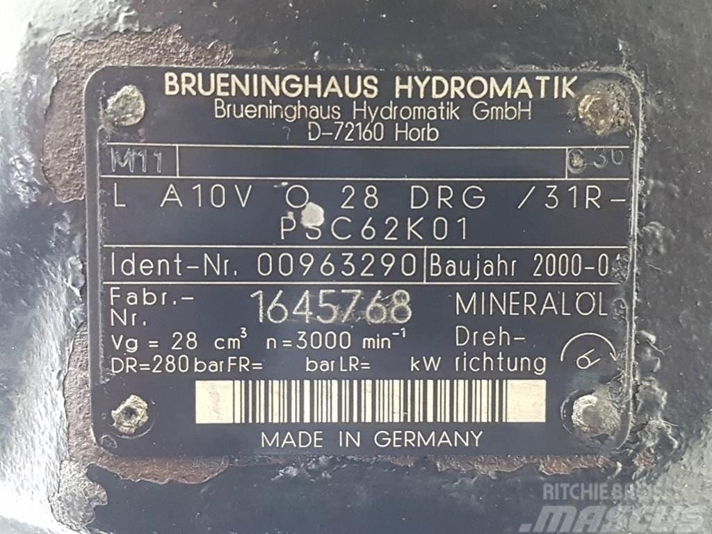 Brueninghaus Hydromatik AL A10VO28DRG/31R-PSC62K01-Load sensing pump Hidráulicos