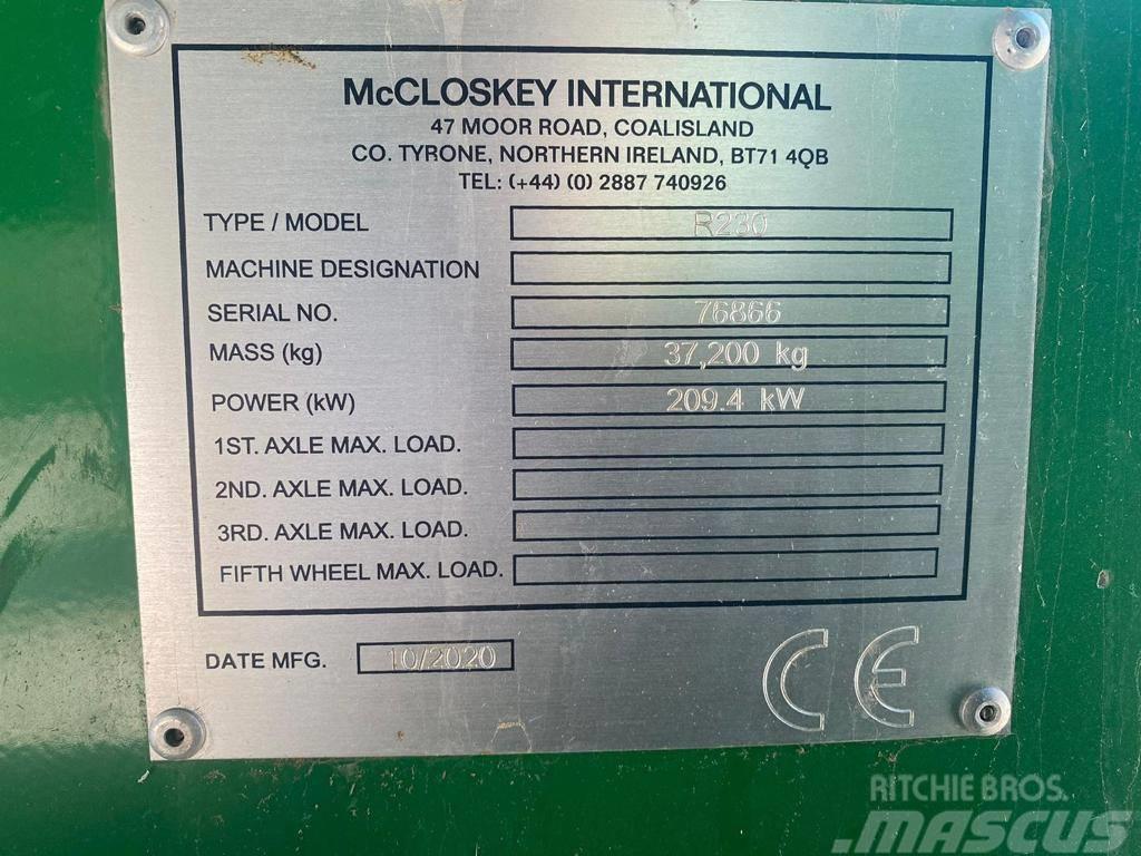 McCloskey R230 Machacadoras