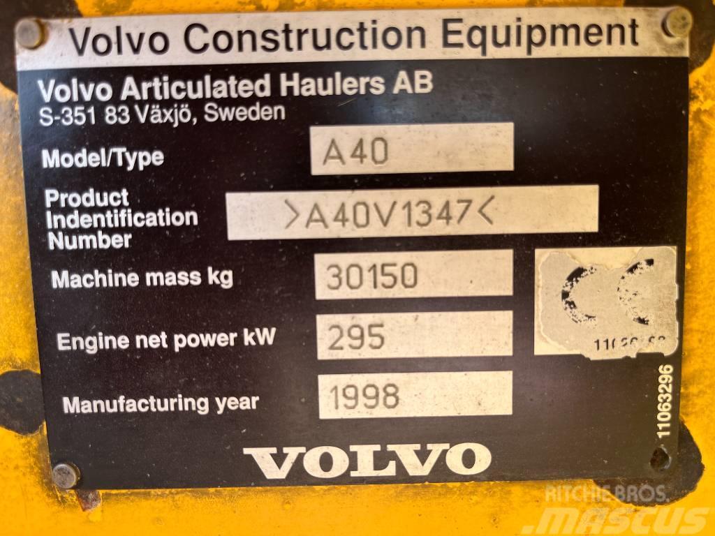 Volvo A 40 Dúmpers articulados
