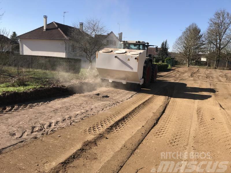  amag Bindemittelstreuer 5 m³ Heckanbau Traktor Equipos para la estabilización de suelos y reciclaje de asfalto