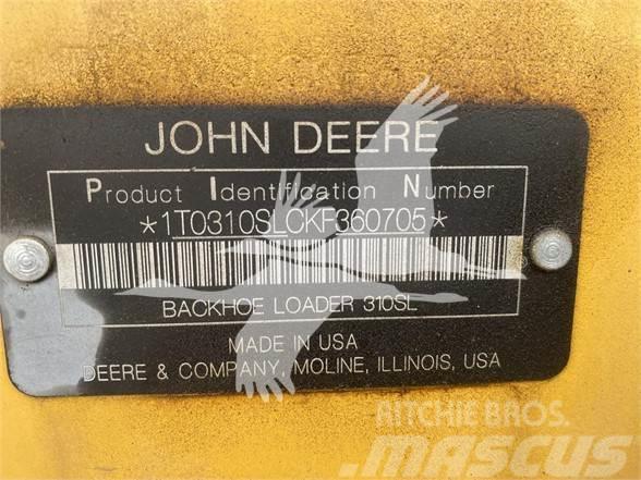 John Deere 310SL Retrocargadoras