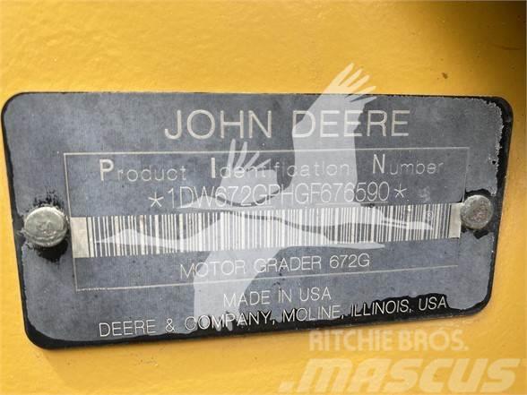 John Deere 672GP Motoniveladoras