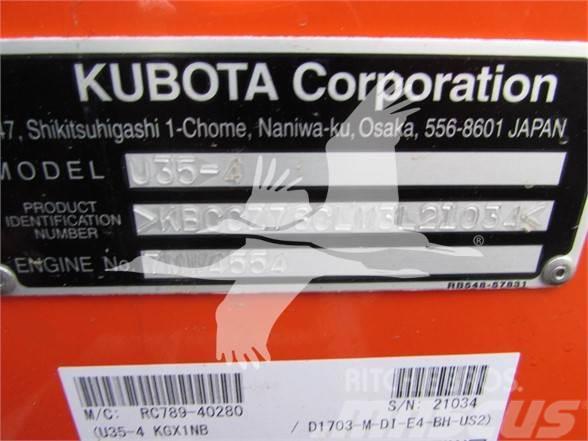 Kubota U35-4 Mini excavadoras < 7t