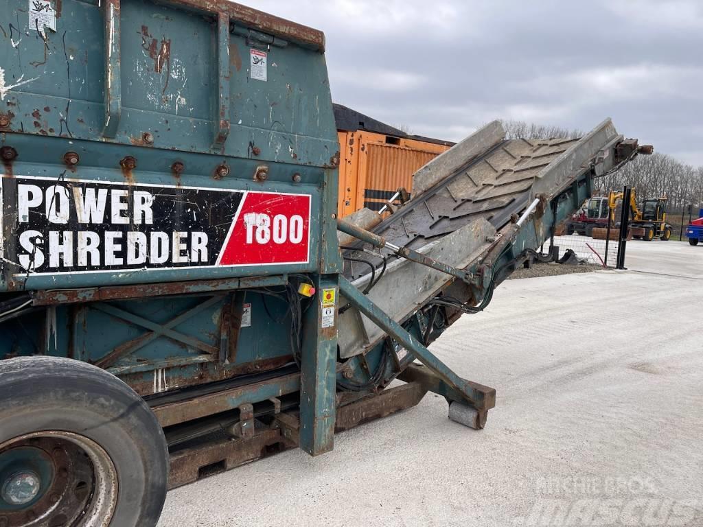 PowerScreen Powershredder 1800 Trituradoras para desguace