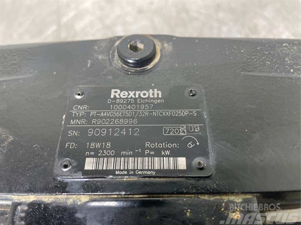Wacker Neuson 1000401957-Rexroth A4VG56ET5D1/32R-Drive pump Hidráulicos