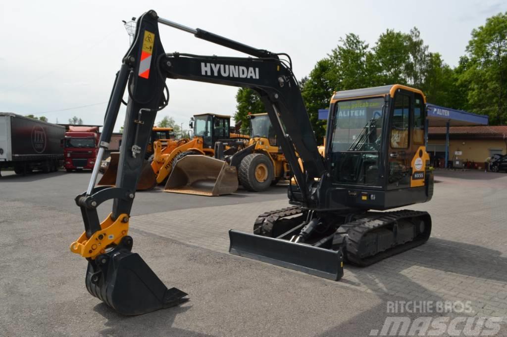 Hyundai HX 55 Mini excavadoras < 7t
