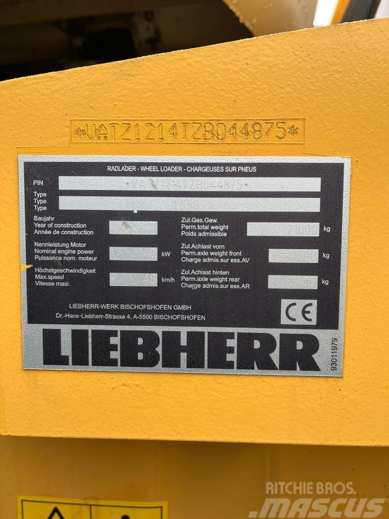 Liebherr L 550 X-Power Cargadoras sobre ruedas